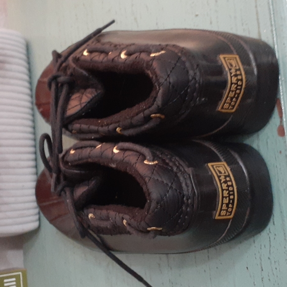 SPERRY RAIN/SNOW SHOES SZ 9 WOS - Picture 3 of 5